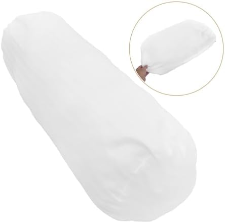 POPETPOP Cylindrical Neck Pillow Case White