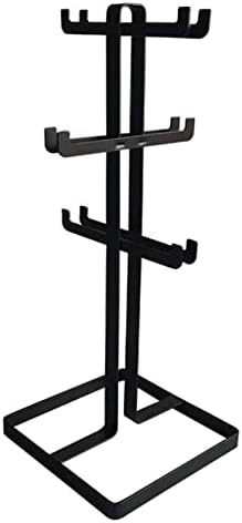 ALDEPO 6-Bottle Wine Rack with Goblet Holder