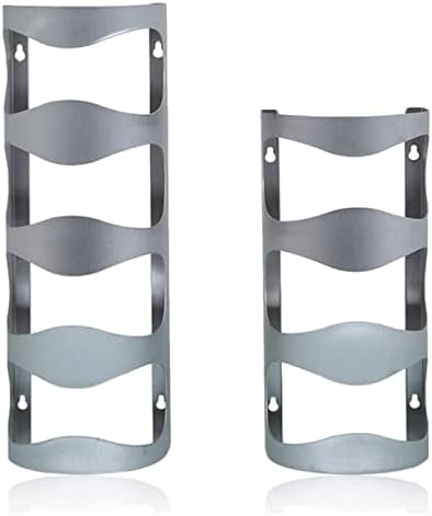 ALDEPO Stackable Wine Rack Wall Mounted Metal Storage Organizer