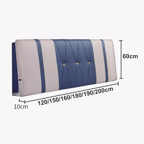 OMESDA Bed Backrest Cushion - Waterproof Headboard Pillow for Bedroom Couch