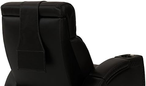 Octane Black Leather Recliner Neck Pillow 1 Count