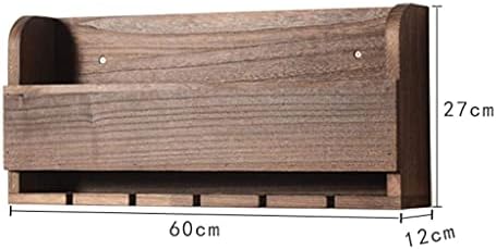 BOCbco Wall-Mounted Wine Rack 5 Bottles 5 Glasses