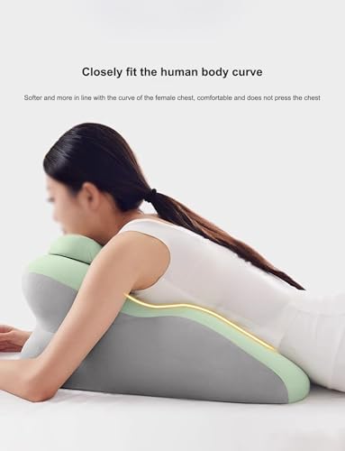Prone Pillow with Removable Cover and Slow Rebound Foam