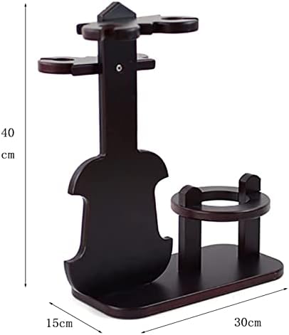 ALDEPO Wine Glass Rack Wood Tabletop