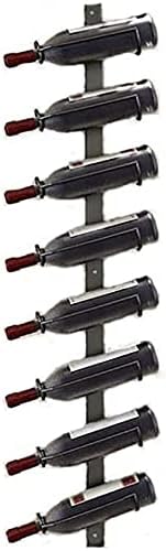 GAXQFEI Wall-Mounted Wine Rack Wrought Iron