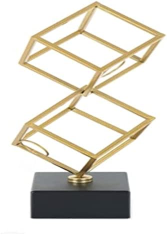ALDEPO 2 Bottle Free Standing Wine Rack Metal Modern Minimalist Design