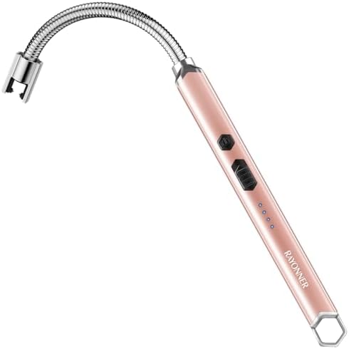 RAYONNER USB Rechargeable Electric Candle Lighter with Safety Switch 1