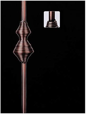 BOCbco 6-Hook Bronze Wrought Iron Wine Rack