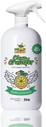 Clean Crusader 24 oz Natural Lemon Oil Cleaner