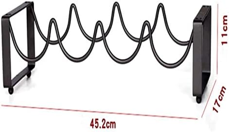 ALDEPO Wall-Mounted Wine Rack with Wrought Iron Design