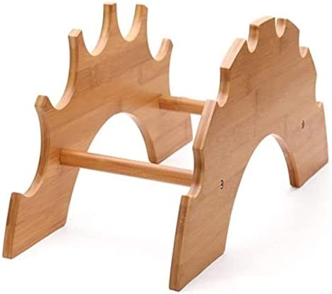 ALDEPO Wall-Mounted Wine Rack 6 Bottle Storage