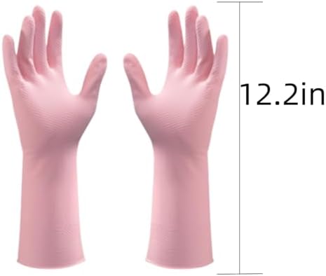 Beiqingyang Reusable Rubber Cleaning Gloves