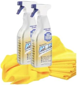 More Spray Foam Cleaner 254 oz 2-Pack with 2 Microfiber Towels
