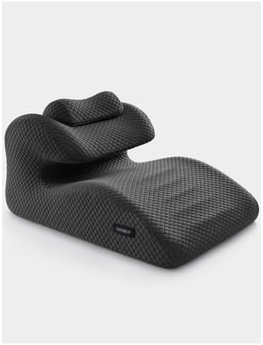 Ergonomic Face Down Pillow with Removable Cover