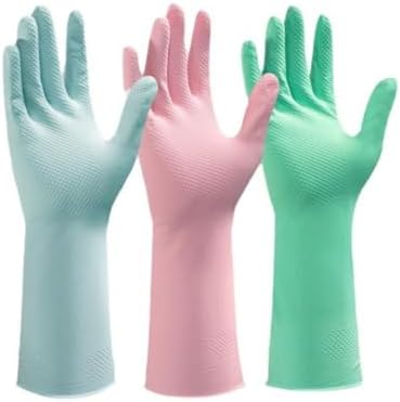 Beiqingyang Reusable Rubber Cleaning Gloves