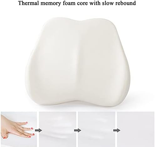 Memory Foam Lumbar Support for Office Chairs and Car Seats