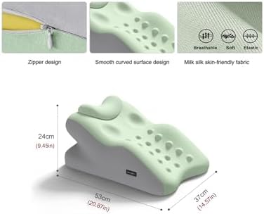 Prone Pillow with Removable Cover and Slow Rebound Foam