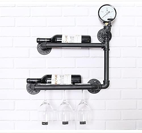 Pimex Vintage Industrial Wall-Mounted Wine Rack
