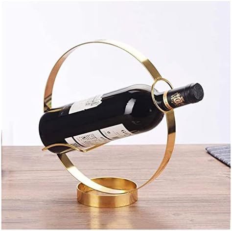 ALDEPO Gold Freestanding Wine Rack Holder