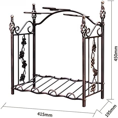 ALDEPO Wine Rack Wall Mounted Storage Organizer