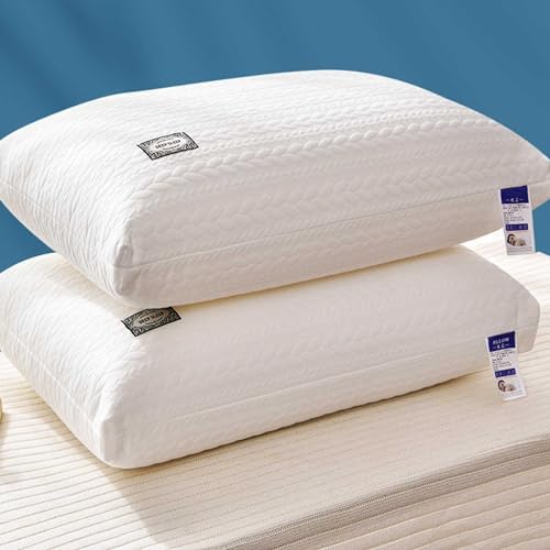 Lovskoo Soft Down Filling Bed Pillow for Stomach and Side Sleepers