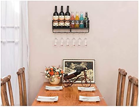 ALDEPO Wall-Mounted Wine Rack with Classic Design