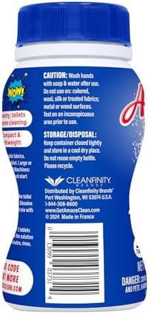 AMAZE Ultra Concentrated Bleach Tablets 32 tablets - No Splash Liquid Alternative 1