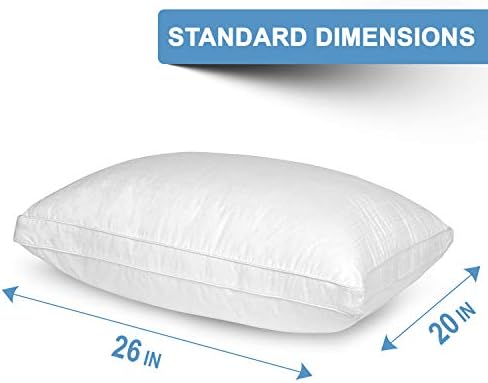 Maxi Mastertex Cooling Bed Pillows 2-Pack with Cotton Protectors