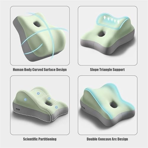 Couples Butt Cushion with Hip Support and Pressure Relief