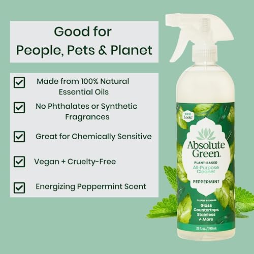 Absolute Green All Purpose Cleaner Spray 2 Pack