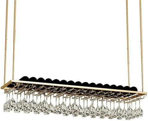 Suuim Ceiling Metal Wine Rack Holder