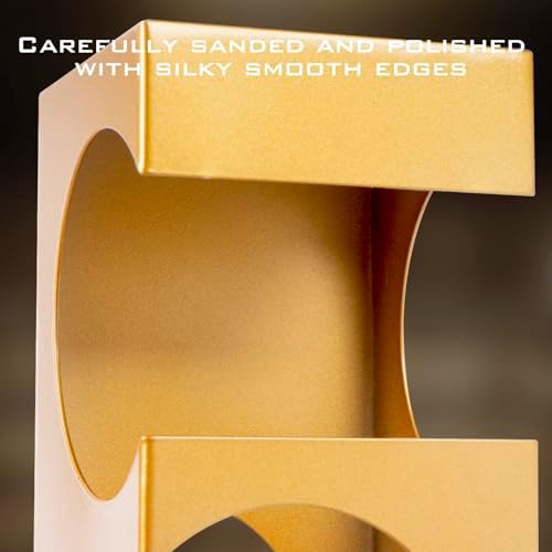 NETRCRHOM 4 Bottle Tabletop Wine Rack