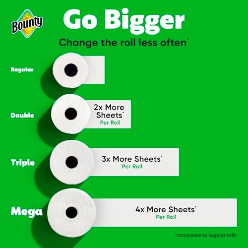 Bounty Select-A-Size Paper Towels 2 Triple Rolls