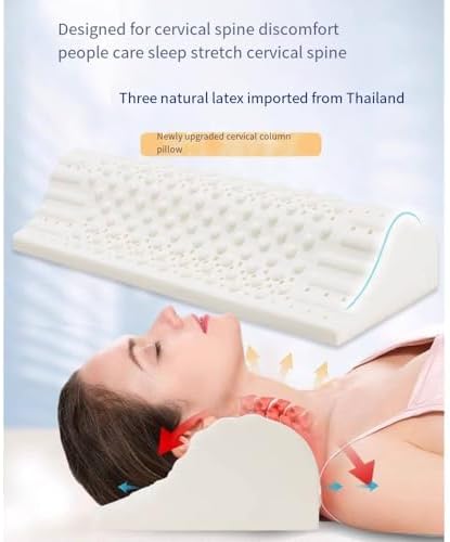 YHZEXUDA Natural Latex Neck Support Pillow