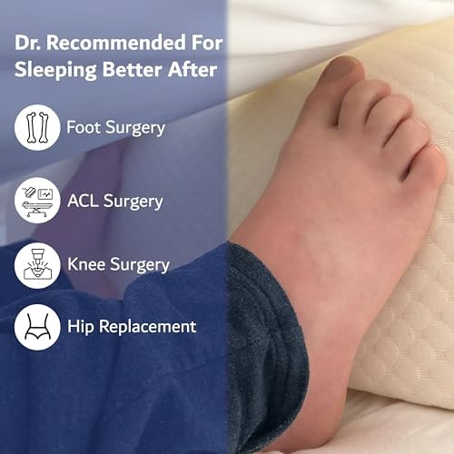 Triangle Foot Pillow for Back Pain Relief