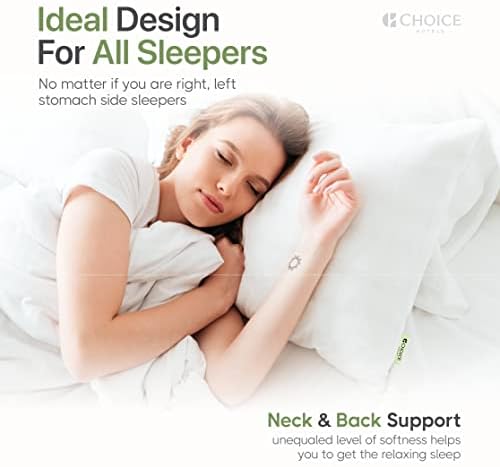 Choice Hotels Luminesse Hypoallergenic Pillow White Standard