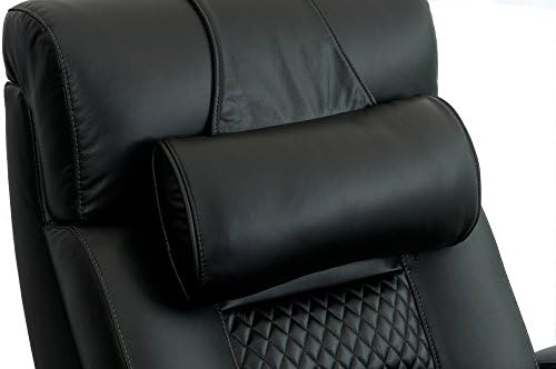 Octane Black Leather Recliner Neck Pillow 1 Count