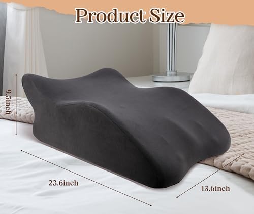 ZYODUOB Leg Pillow with Memory Foam and Washable Cover