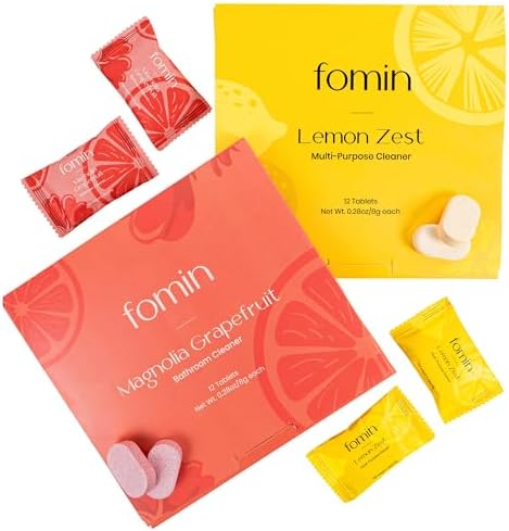 FOMIN Cleaner Refill Tablets - 24 Tablets x 2 Pack