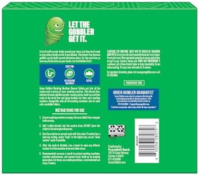 Green Gobbler Washing Machine Cleaner Tablets 28 Count