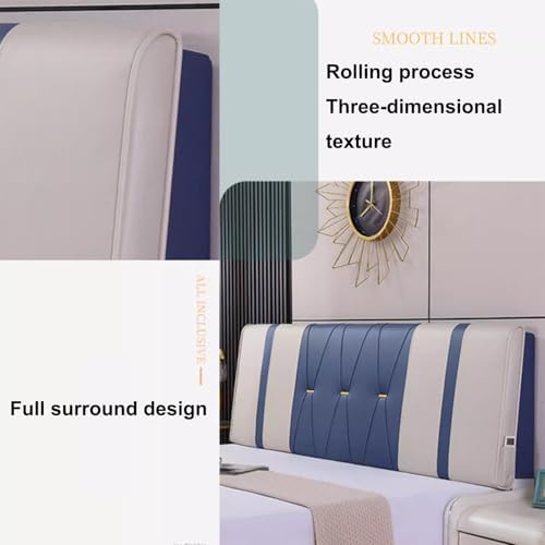 OMESDA Bed Backrest Cushion - Waterproof Headboard Pillow for Bedroom Couch