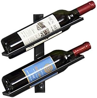 TOYOCC Wall-Mounted Wine Rack 2 Bottle Storage