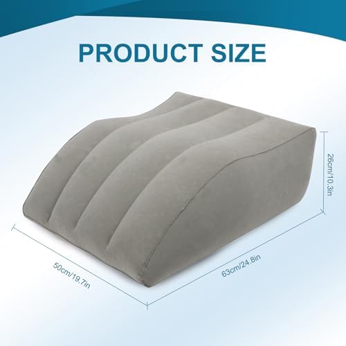 ZYODUOB Inflatable Leg Elevation Pillow for Sleep Recovery