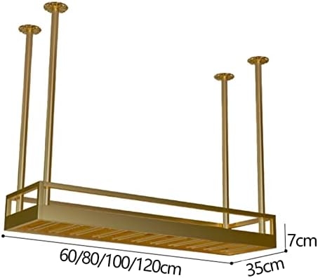 Suuim Wine Glass Holder Ceiling Hanging Rack