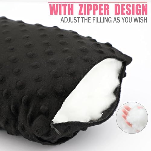 BNRendles Minky Dot Knee Pillow for Side Sleepers