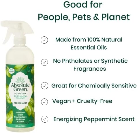 Absolute Green All-Purpose Cleaner Spray 25 oz 6 Pack