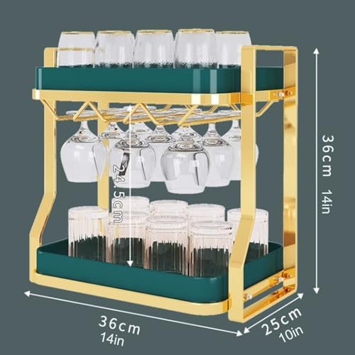 ZYZSY Wine Glass Rack for Countertop and Bar