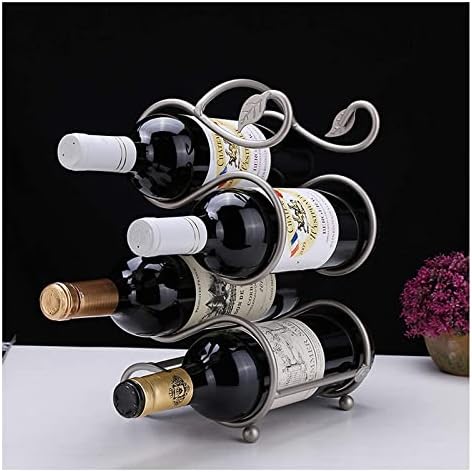Aldepo Gold Wall-Mounted Wine Rack for 6 Bottles