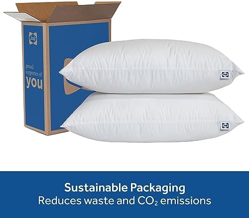 Sealy Perfect Temp Bed Pillows 2 Pack White 1