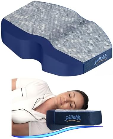 pillohh Ergonomic Contoured Pillow for Side Sleepers